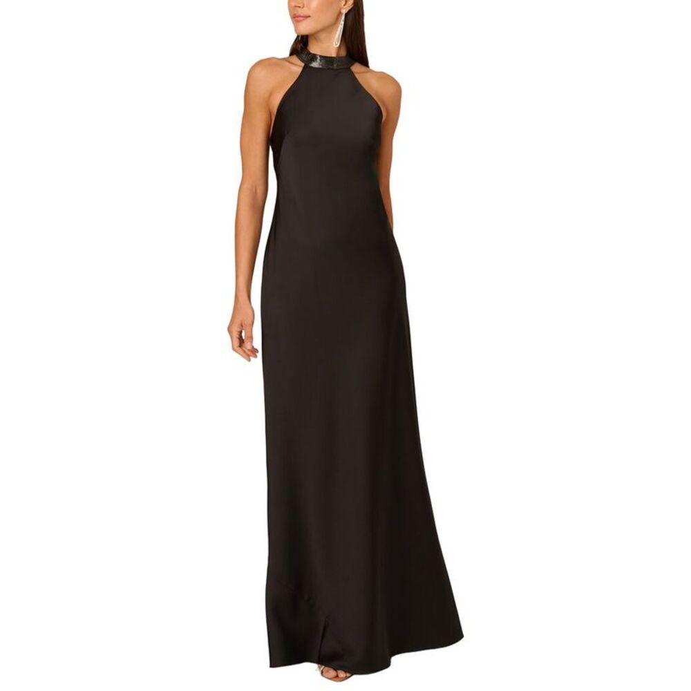 Adrianna Papell Womens Column Dress